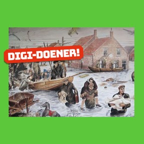 Digi-doener: NL & watertechnologie 3 | Watersnoodramp 1953