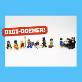 Digi-doener: Beroepen vroeger en nu