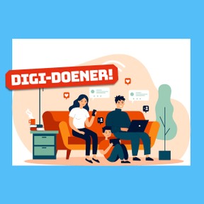 Digi-doener: Technostress: Altijd bereikbaar?