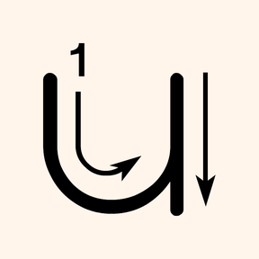 Letter U Tracing