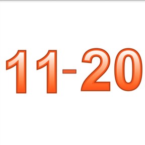 Know numbers to 20