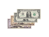 Working with bills up to $100