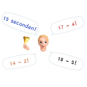 Automatiseren aftrekken t/m 20 zonder tientaloverschrijding