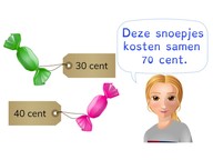 Optellen t/m 100 cent