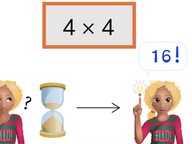 Automaticity 4 times table